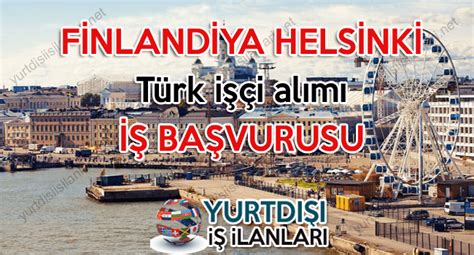 finlandiya türk işci alımı